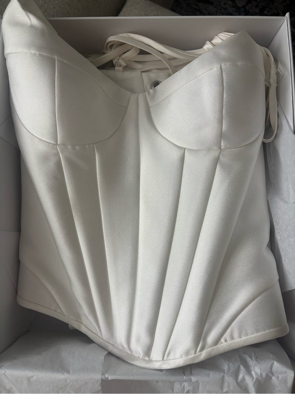 Rosie Etienne Penelope Satin Size 6 NWT and in box never worn - Picture 3 of 3